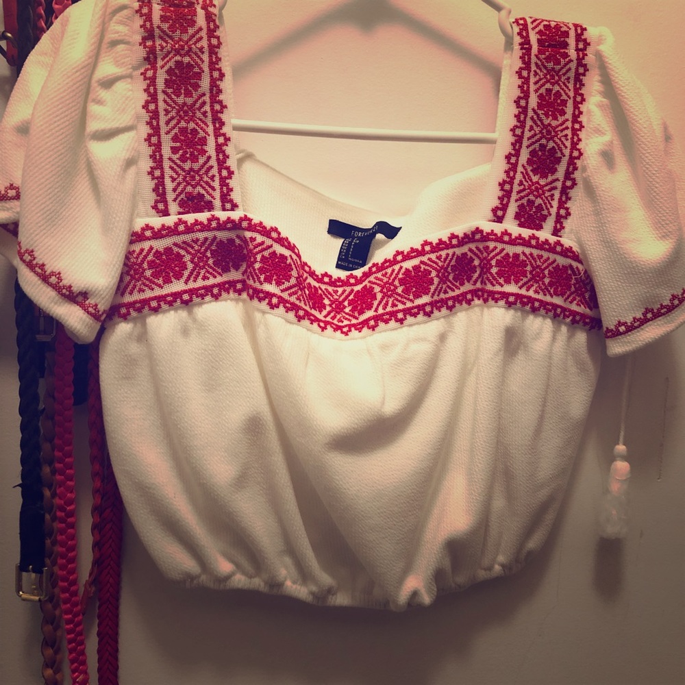 Cropped shirt!